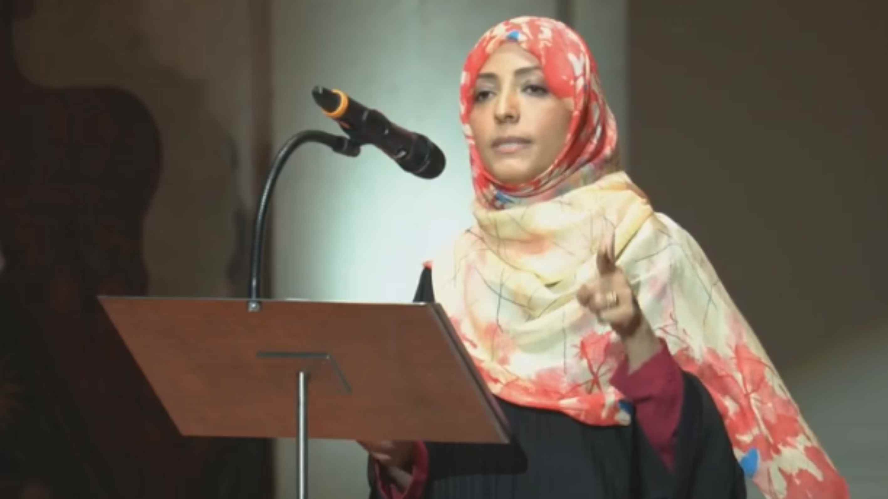Speech by Ms. Tawakkol Karman in the Czech Republic
