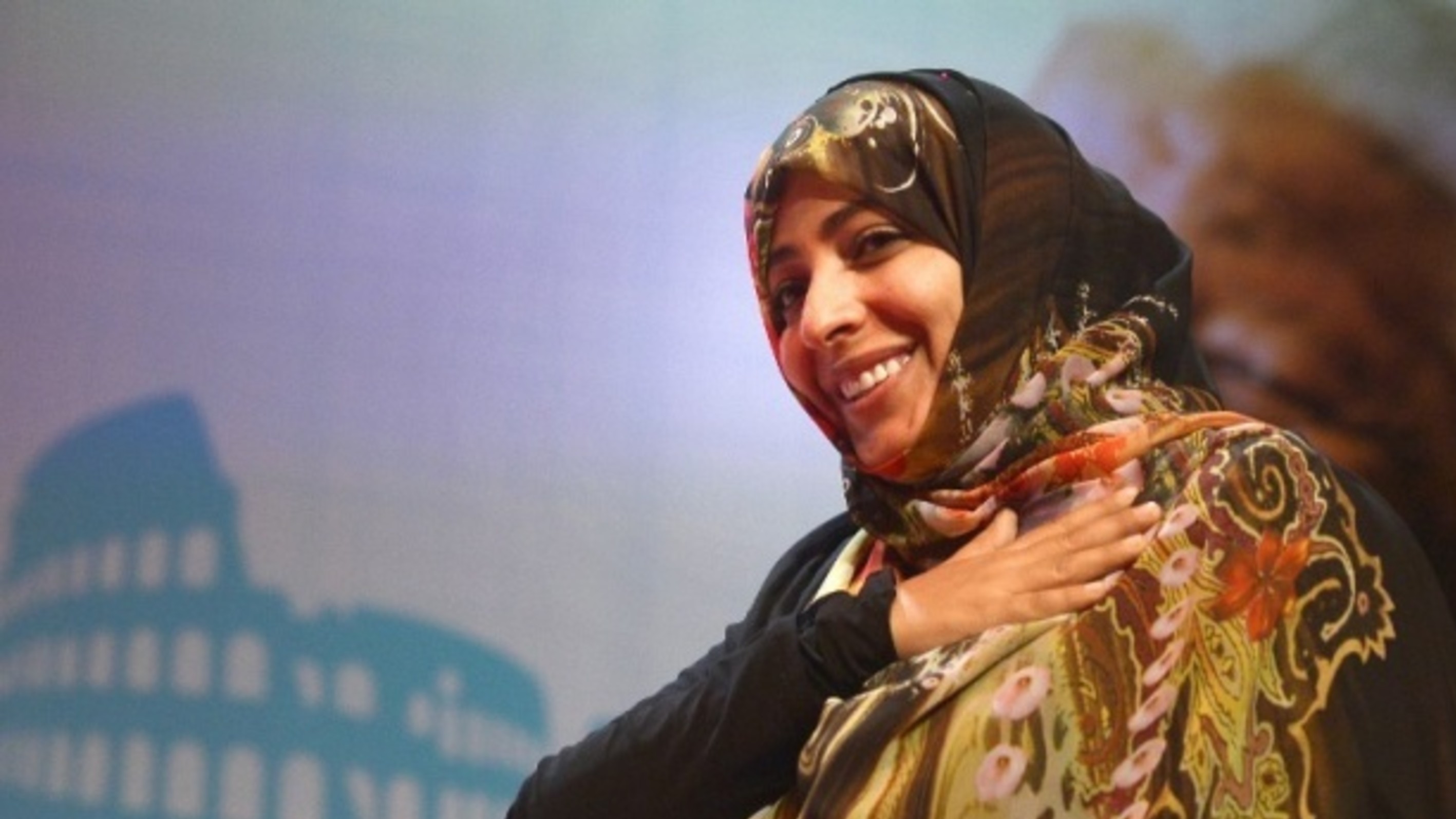 توكل كرمان تشارك في مهرجان نوبل في آسيا الوسطى