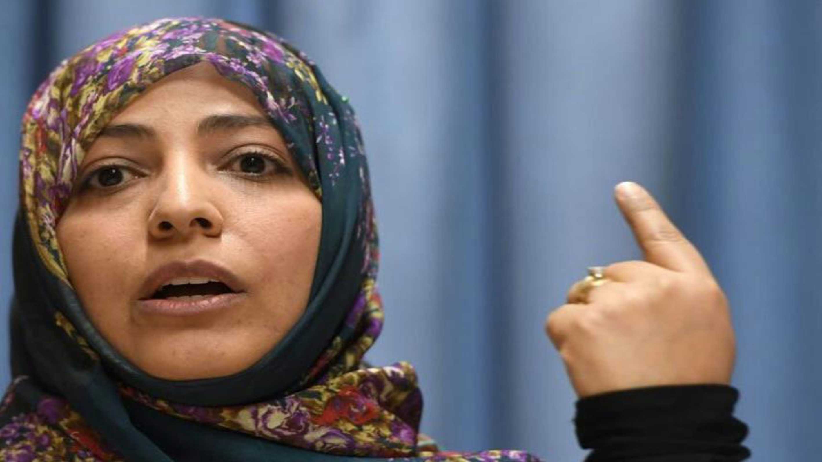 توكل كرمان: المطالبة بمشاركة المرأة اليمنية في حكومة يفرضها المحتل انتهاك اضافي بحقها