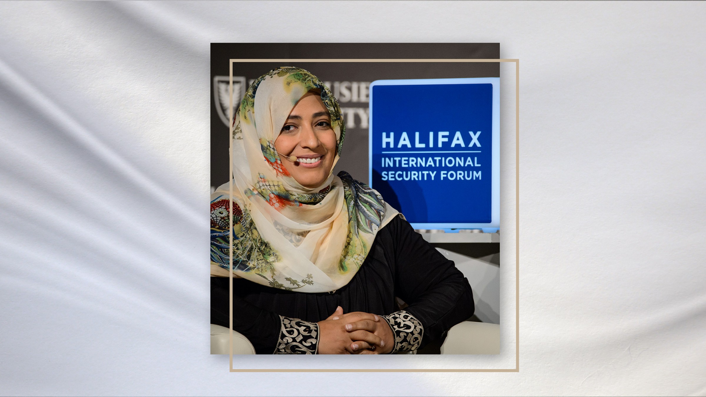 Tawakkol Karman's Speech at Halifax International Security Forum 2020