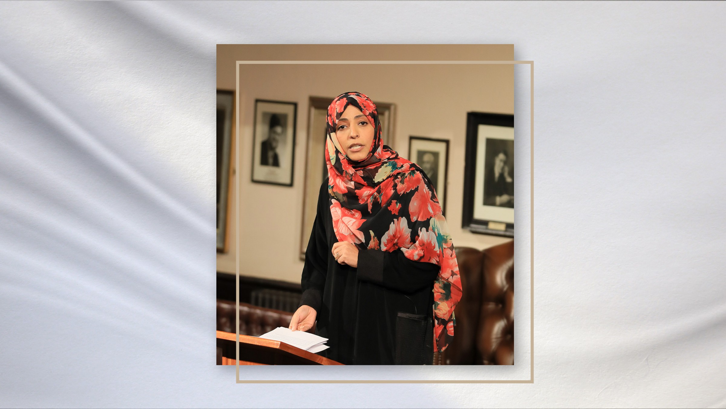 Speech by Mrs. Tawakkol Karman at University of Cambridge