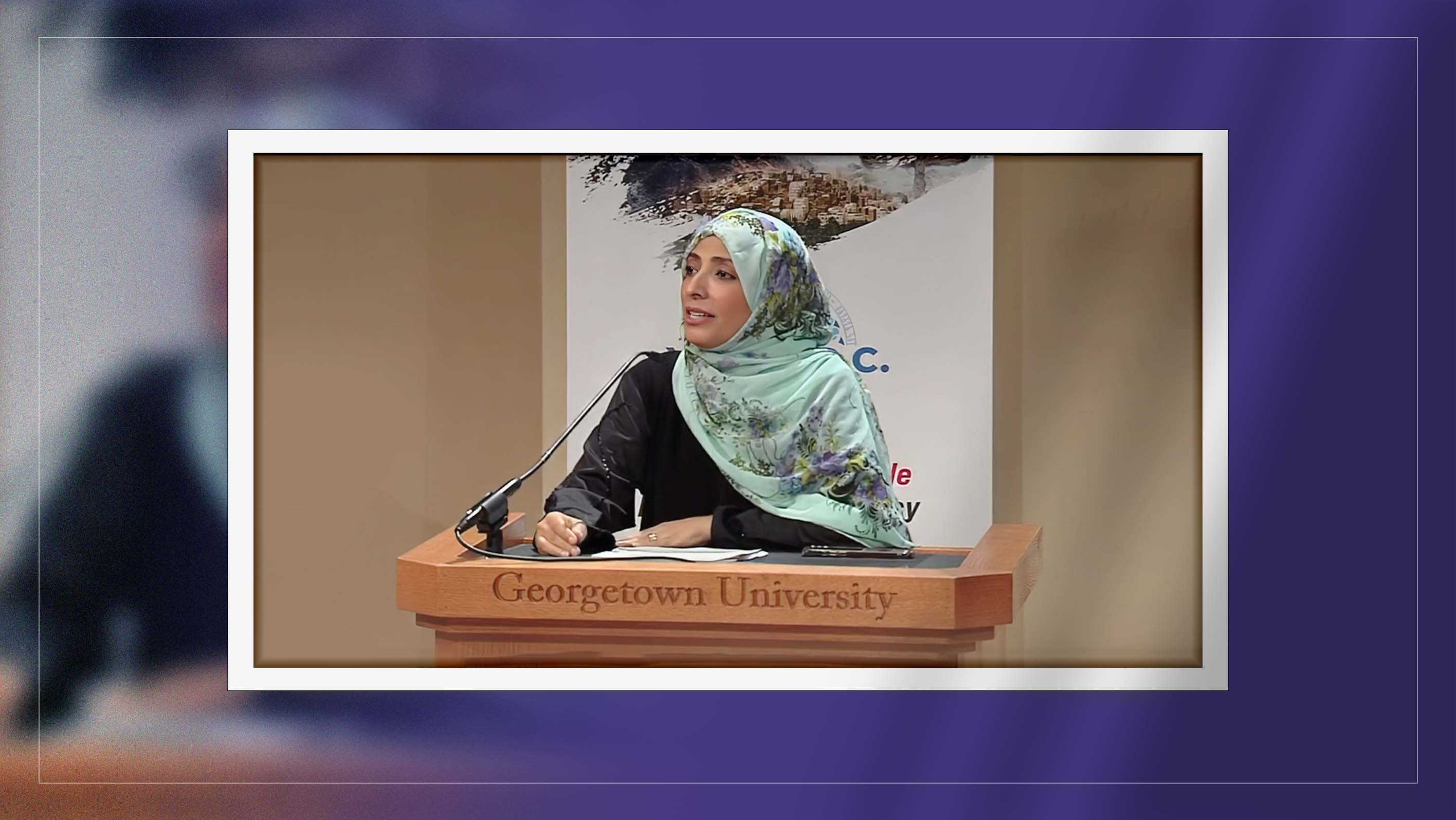 Mrs. Karman to be keynote speaker at international conference on Yemen in Washington