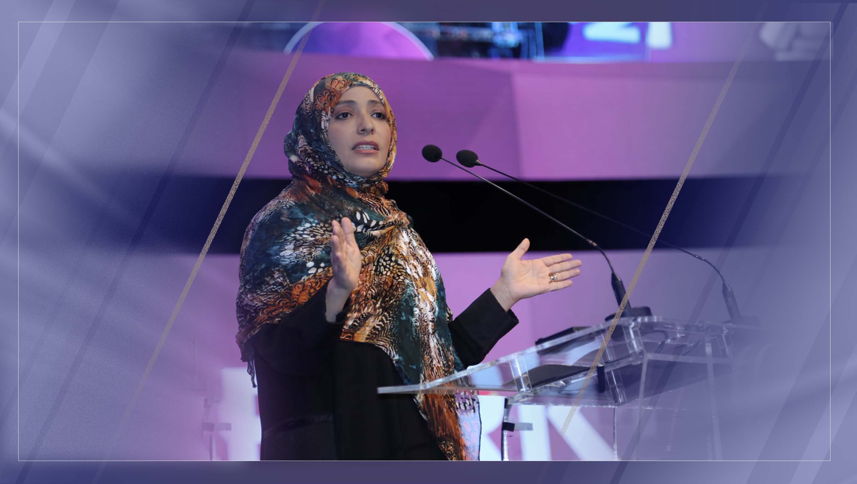 توكل كرمان تنضم إلى المجلس الاستشاري لمبادرة إكوال فويس لتعزيز حضور المرأة في الإعلام